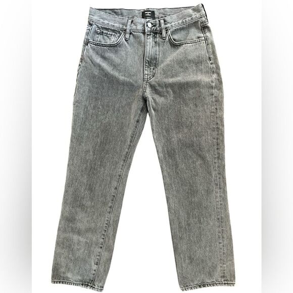 Superdry Jeans Size 29 Faded Black Straight Leg Denim - Picture 3 of 9